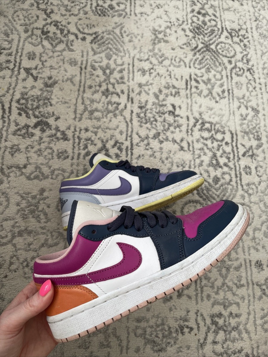 jordan 1 low purple magenta mismatch