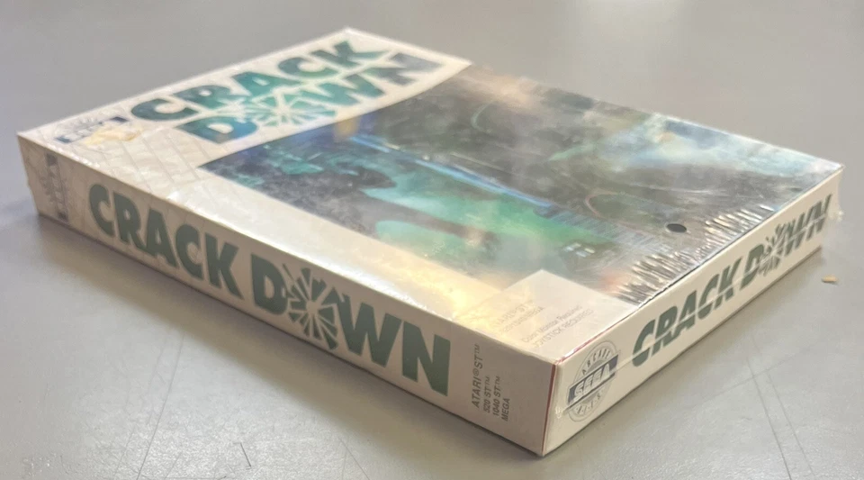 Crack Down (SEGA, 1990) Atari ST 520/1040 Arcade Hits FACTORY SEALED NEW - Image 3 of 4