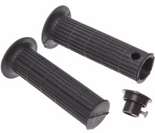 Griffe MZ ETZ 150 250 251 Gasgriff rechts Gummi Lenkergummi links + Stöpse SET