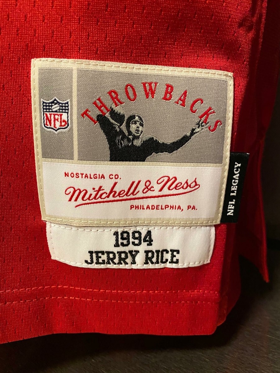 T-shirt Mitchell & Ness Jerry Rice 49ers Throwbacks - Taille XL - Neuf Sans étiquette
