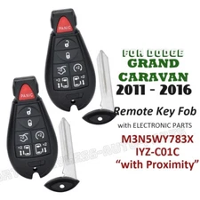 IYZ-C01C for Dodge Grand Caravan 2011-2016 Proximity Keyless-Go Remote Key Fob