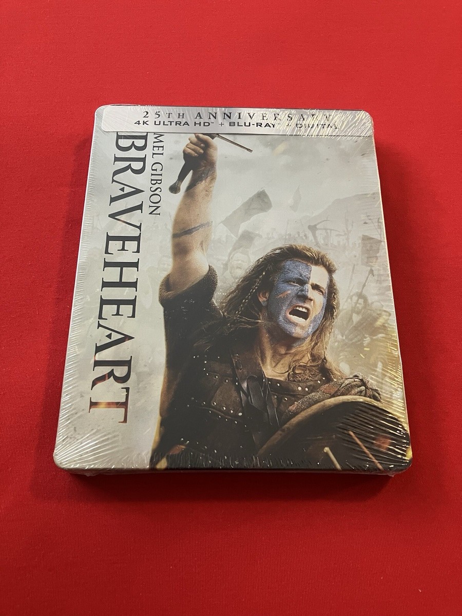 BraVeHearT: 4K+blu ray+d/c Limited EditioN sTeeLBooK “OOP/MiNT