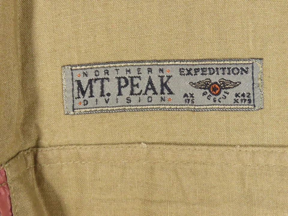 Camisa De Colección Gitano Abotonada Ejército Caqui/Verde Norte Monte Peak BUSH GUIDE talla XL Foto 3 de 4