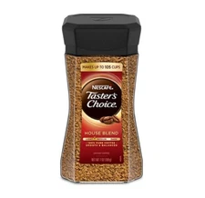 Nescafé Taster's Choice House Blend, Natural Light Medium Roast Instant Coffee