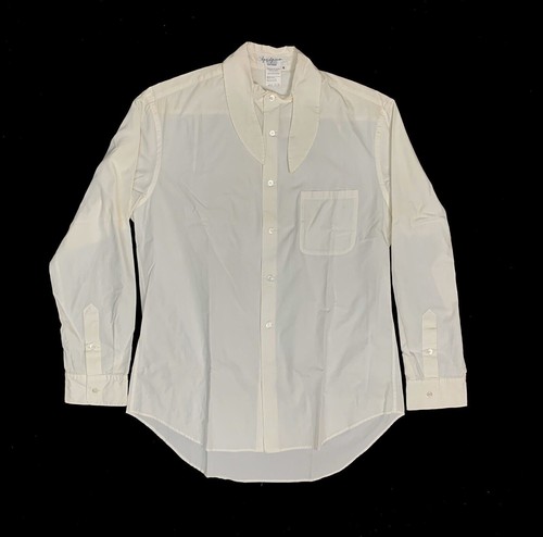 AW1995 Yohji Yamamoto Pour Homme White Dress Shirt Size Medium ~ NEW