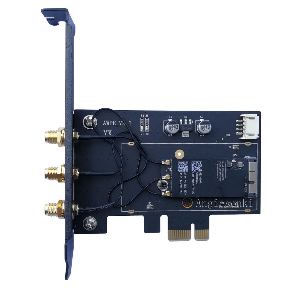 Broadcom BCM943602CS 802.11AC BT 4.0 PCIE WiFi WLAN Card for Mac OS PC Desktop - Image 3 of 4