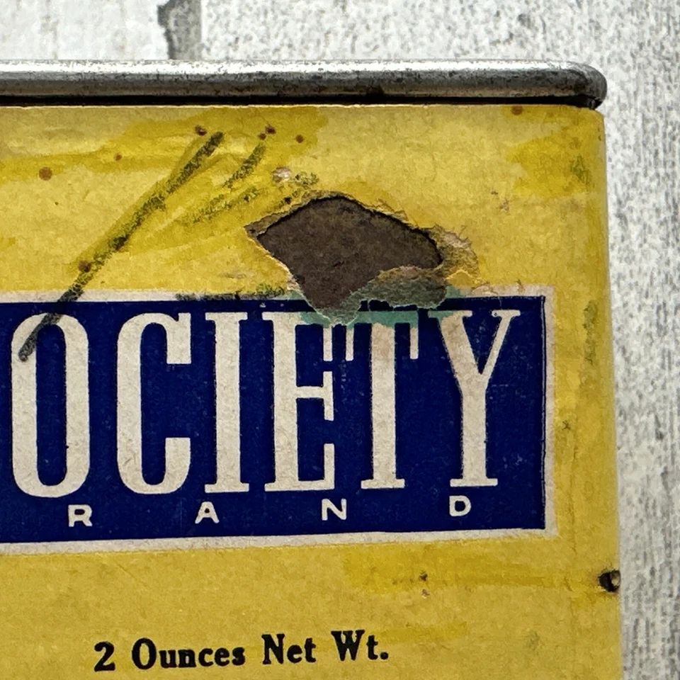 Vintage Society Spice Tin - Nutmeg - Home Dairy Co Lansing Jackson Michigan - Image 2 of 4