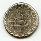 1622 Atocha 8 Reales Shipwreck 999 Silver Round Art Medal Cob Daniel Carr Plata