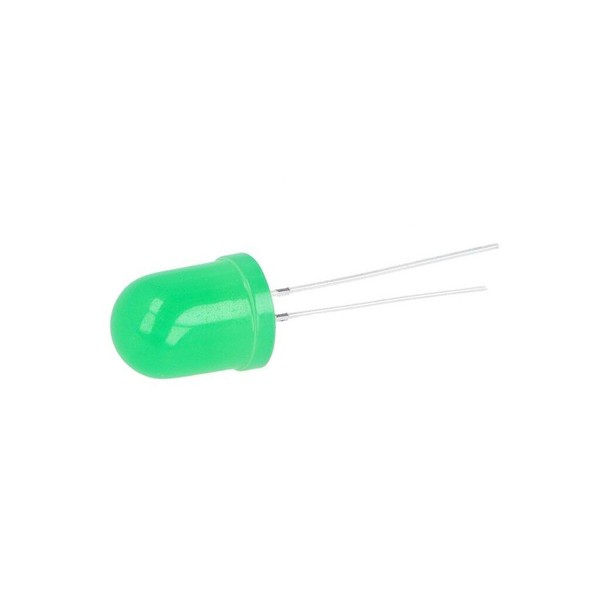 2X OSG5TSA134A Led 10Mm GrüN 1120-1560Mcd 30° 3-5V 20Ma Linse: Diffus Optosupply-image