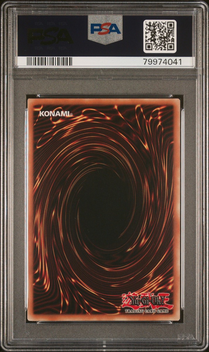 YUGIOH 1ST ED BACH-EN100 THE DARK MAGICIANS STARLIGHT PSA 10 GEM