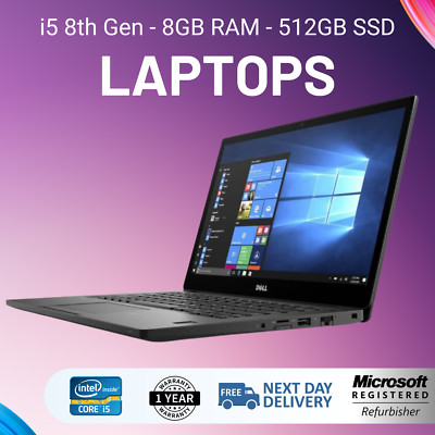 Budget Günstiger Intel i5 8. Gen Laptop mit Windows 10 8GB Speicher 512GB SSD Wifi