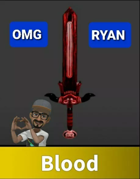 Blood, Trade Roblox Murder Mystery 2 (MM2) Items