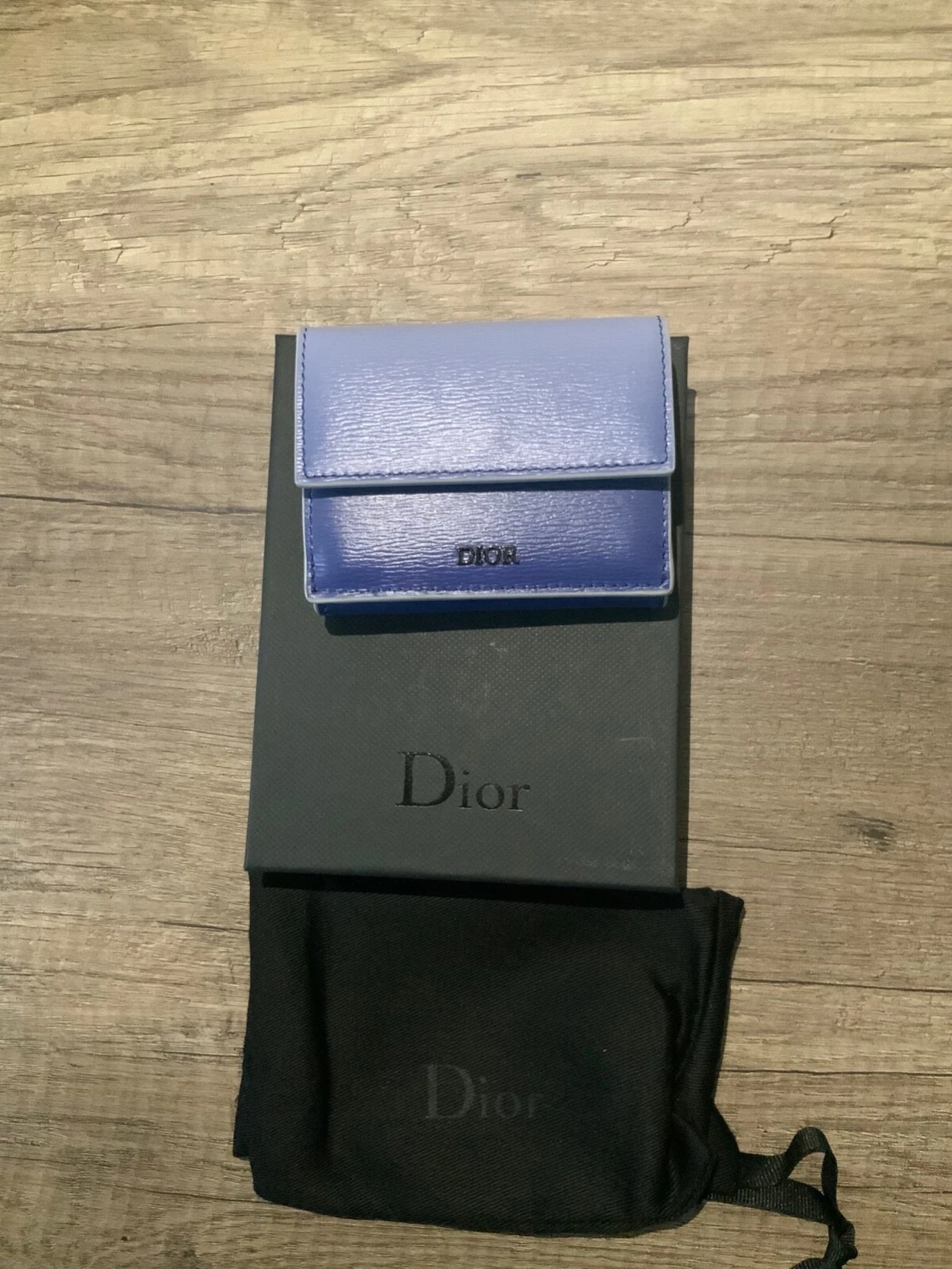 Portefeuille Christian DIOR pour Homme   BLEU   Infinite wallet
