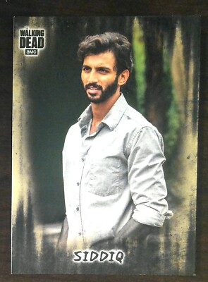 2018 Topps Walking Dead #70 Siddiq Buy 3 Get free Shipping