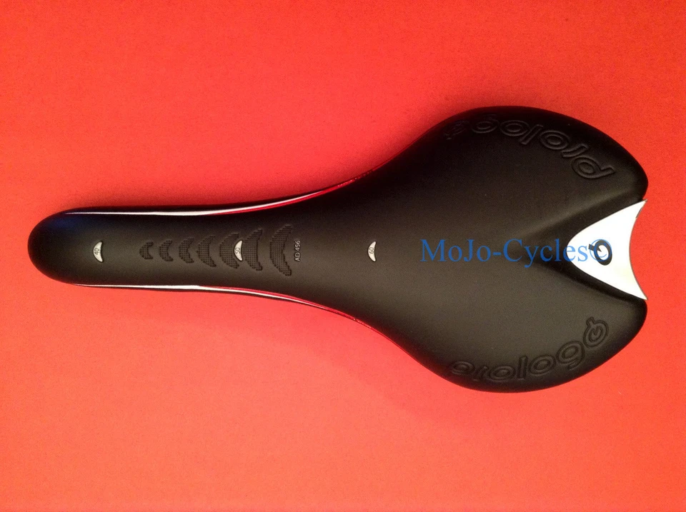 Седло Prologo Nago Evo Pro Ti сплошное для железной дороги / горного велосипеда черное новое - Изображение 3 из 4