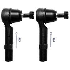 2Pcs For 2009-2017 Buick Enclave Chevrolet Traverse Front Outer Tie Rod End Kit