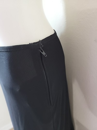Tadashi Shoji Black Ruffle Asymmetrical Skirt Size Womens XS New $185 - Picture 4 of 12