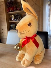 🐇  Lindt Hase  XXL ca. 60 cm Plüsch Goldhase Stofftier Osterhase  NEU
