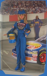 1998 50th anniversary nascar barbie value