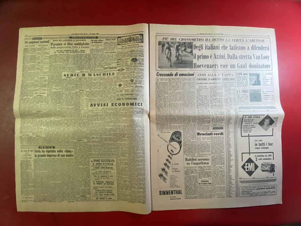 Gazette Dello Sport 4 Juin 1984 Cremonese Promossa En Série À - Inter
