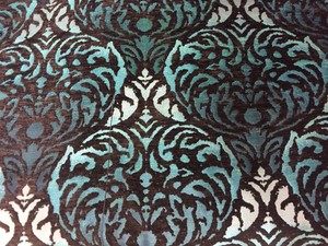 Gratuit Images Fibre Naturelle Marron Damassee Safari Bleu Sarcelle Chenille actualisé par