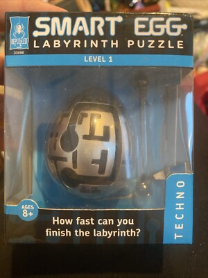 Smart Egg Level 1 Difficult Labyrinth Puzzle by Bepuzzled