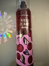 Bath and Body Works Sweet Heart Cherry Fine Fragrance Body Mist 8 oz New