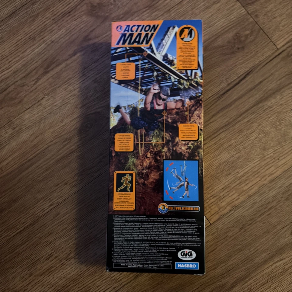 Action Man Bungee Jump Extreme Action Figure 1993 Hasbro / RARE SET ! - Image 3 of 4