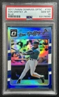 POP 7 KEN GRIFFEY JR. PSA 10 2017 PANINI DONRUSS OPTIC #159 BLUE PRIZM 100/149