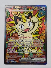 Carta Pokémon rara illustrazione speciale Meowth ex 121/088 ordine perfetto 2026