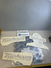 1 kit autocollant 3 pieces piaggio 5738830090 typhoon 50 1998