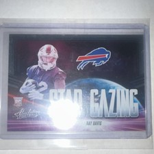 Panini 2024 Absolute Star Gazing Ray Davis Rookie SG-RDS Buffalo Bills NFL