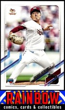2021 Topps NPB #147 Takahisa Hayakawa Rookie Tohoku Rakuten Golden Eagles