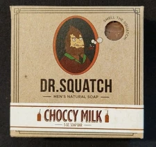 DR. SQUATCH LIMITED EDITION OG CHOCCY MILK 5oz MEN'S NATURAL SOAP BAR (1 Bar)
