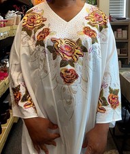 SALE New Moroccan Dubai Abaya Dress Very Fancy Long Gown One Size Fits All