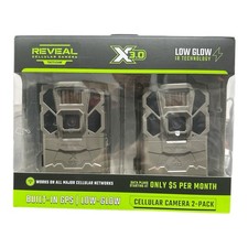 Tactacam Reveal X3.0 Trail Camera - Green; 2 In 1 Pack New In Box Free Shipping