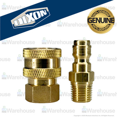 Genuine Dixon E-Series 1/4'' Quick Disconnect Kit   2EF2-B, E2M2-B - 5200 PSI