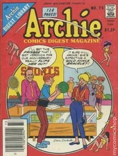 Archie Comics Digest #73 VG/FN 5.0 1985 Stock Image Low Grade