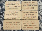 Lof of x6 WW1 WWI Military US Army AEF McGown Silsbee Litho Co NY Humor Cards
