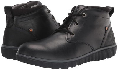 Bogs Casual Chukka Leather Waterproof Boots Shoes Men's 9.5 NWOB $135