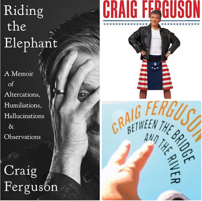 BRAND NEW Craig Ferguson (3 Book Set) Riding the Elephant American on Purpose Be