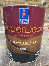 1 Gallon Sherwin Williams Super Deck Exterior...