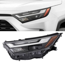 LED Headlight Assembly 2022-2023 for Toyota RAV4 XLE Halogen Turn Left Driver