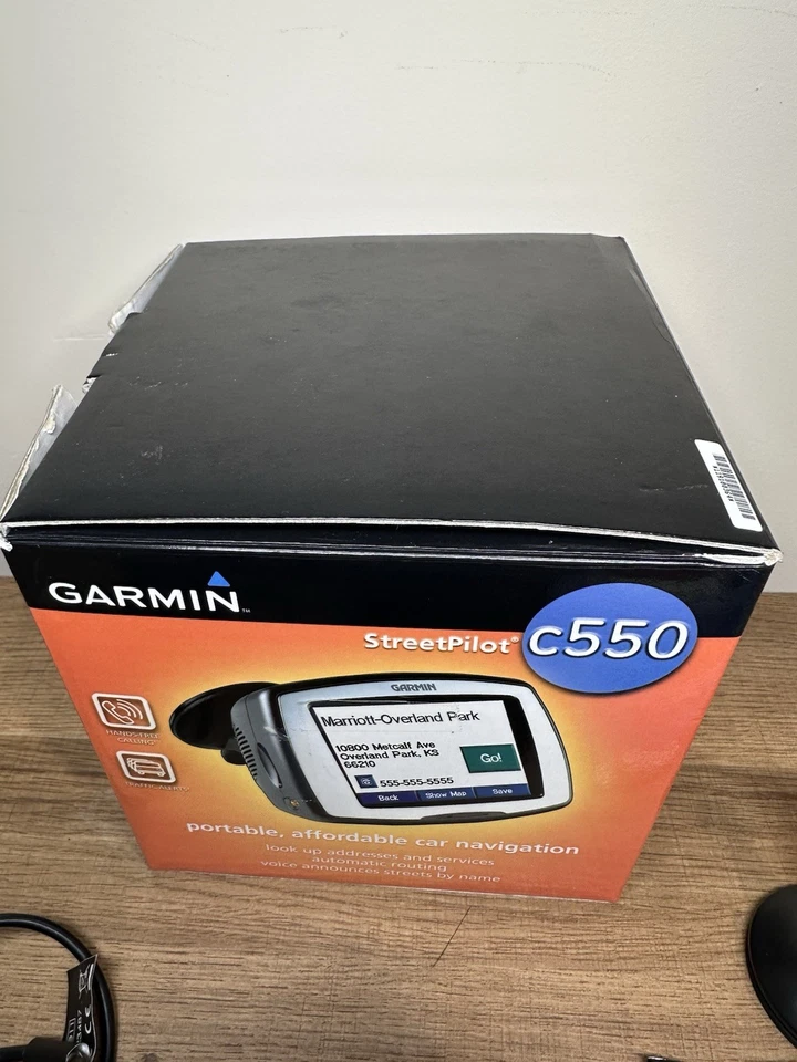 Garmin StreetPilot C550 Automotive Navigation System with Box - Image 4 of 4