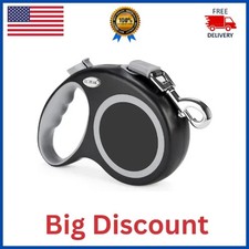 26 FT RETRACTABLE DOG LEASH Extra Large Tangle Free Heavy Duty Pet Dogs Walking
