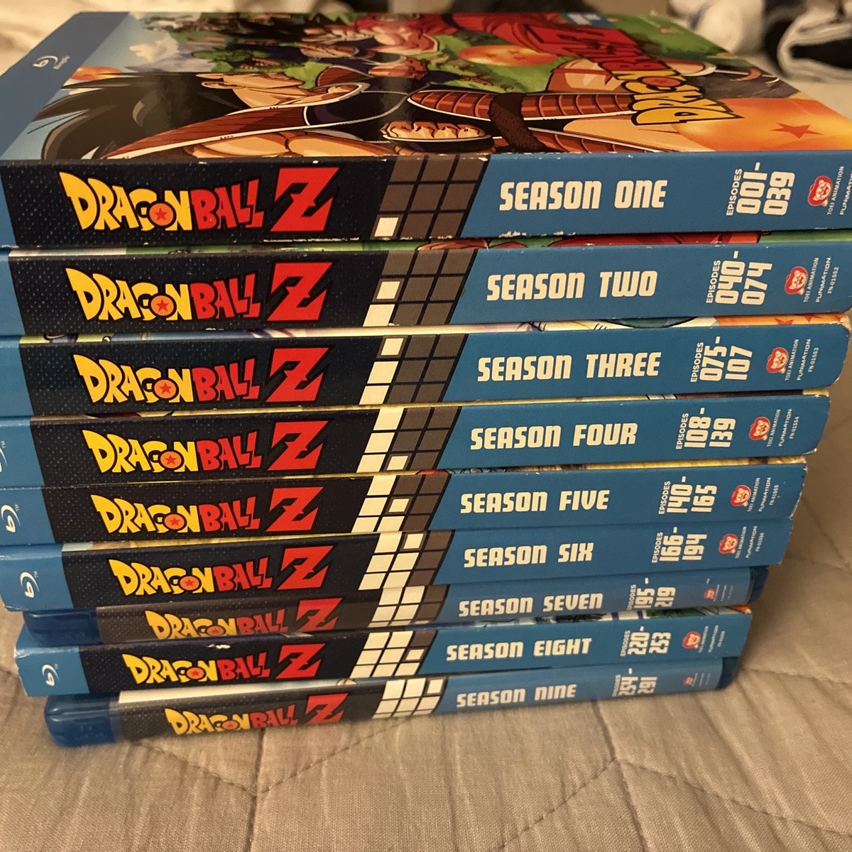 1996 Dragon Ball Z TV Complete Series Box Set DVDs & Blu-ray Discs