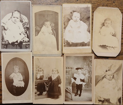 Carte de Visite Baby Young Child Period Clothing