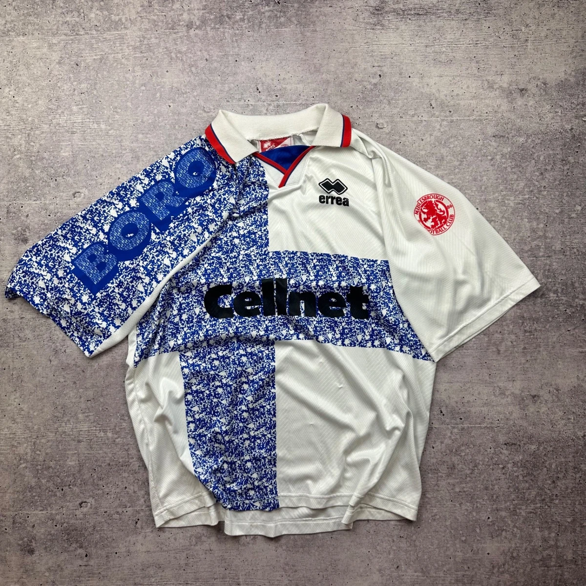 Errea ミドルズブラFC ユニフォーム ゲームシャツ サッカー 96/97 1996