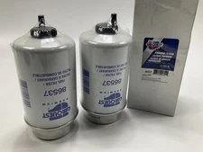(2) Carquest 86537 Diesel Fuel Water Separator Filters - Replaces Wix 33537