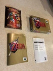 The Legend of Zelda Ocarina of Time Nintendo 64 Box And Manuals Only Authentic